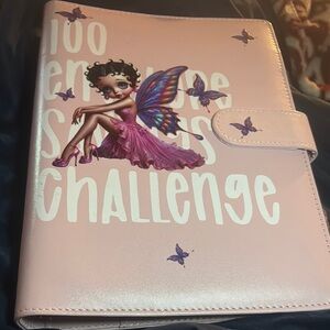 100 envelope savings challenge, Pink Fairy